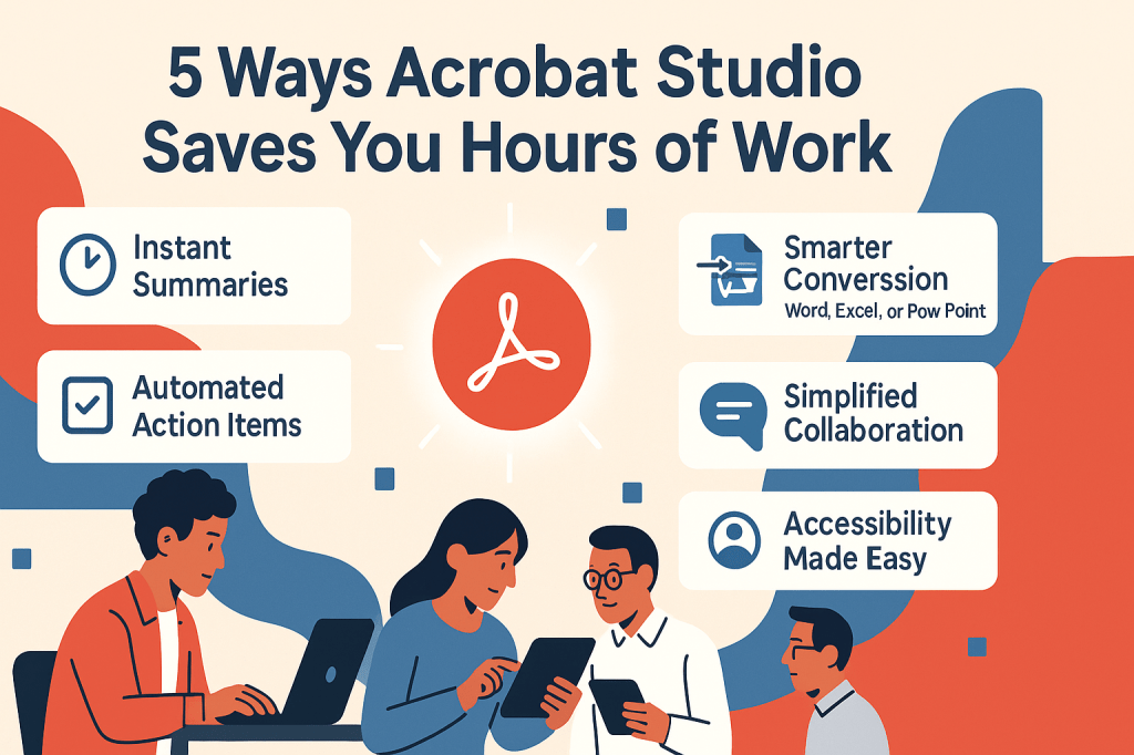 5 Ways Acrobat Studio Saves You Hours of&nbsp;Work