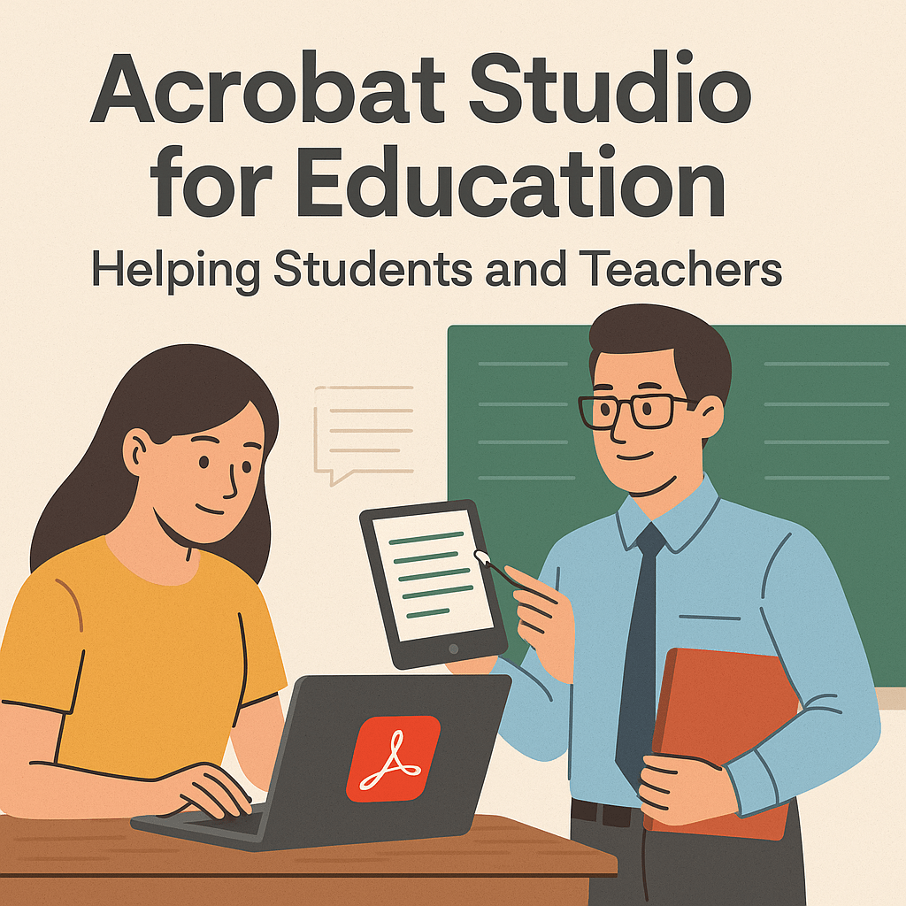 Acrobat Studio for Education: Helping Students and&nbsp;Teachers