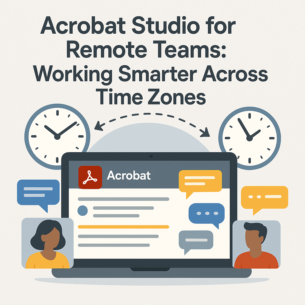 Acrobat Studio for Remote Teams: Working Smarter Across Time&nbsp;Zones