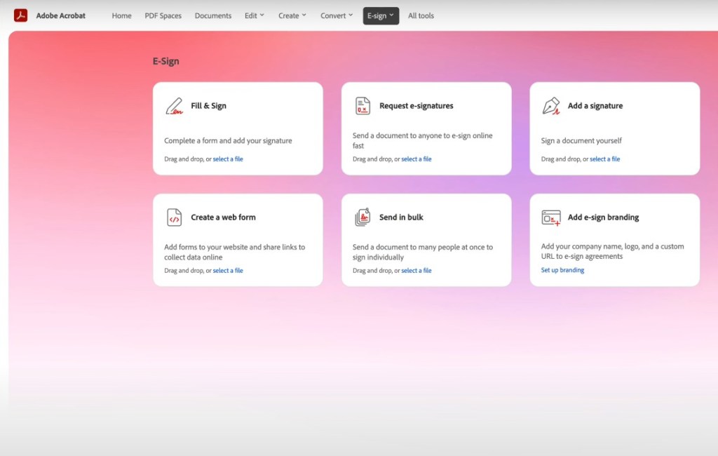 Adobe Acrobat Studio Add a Signature