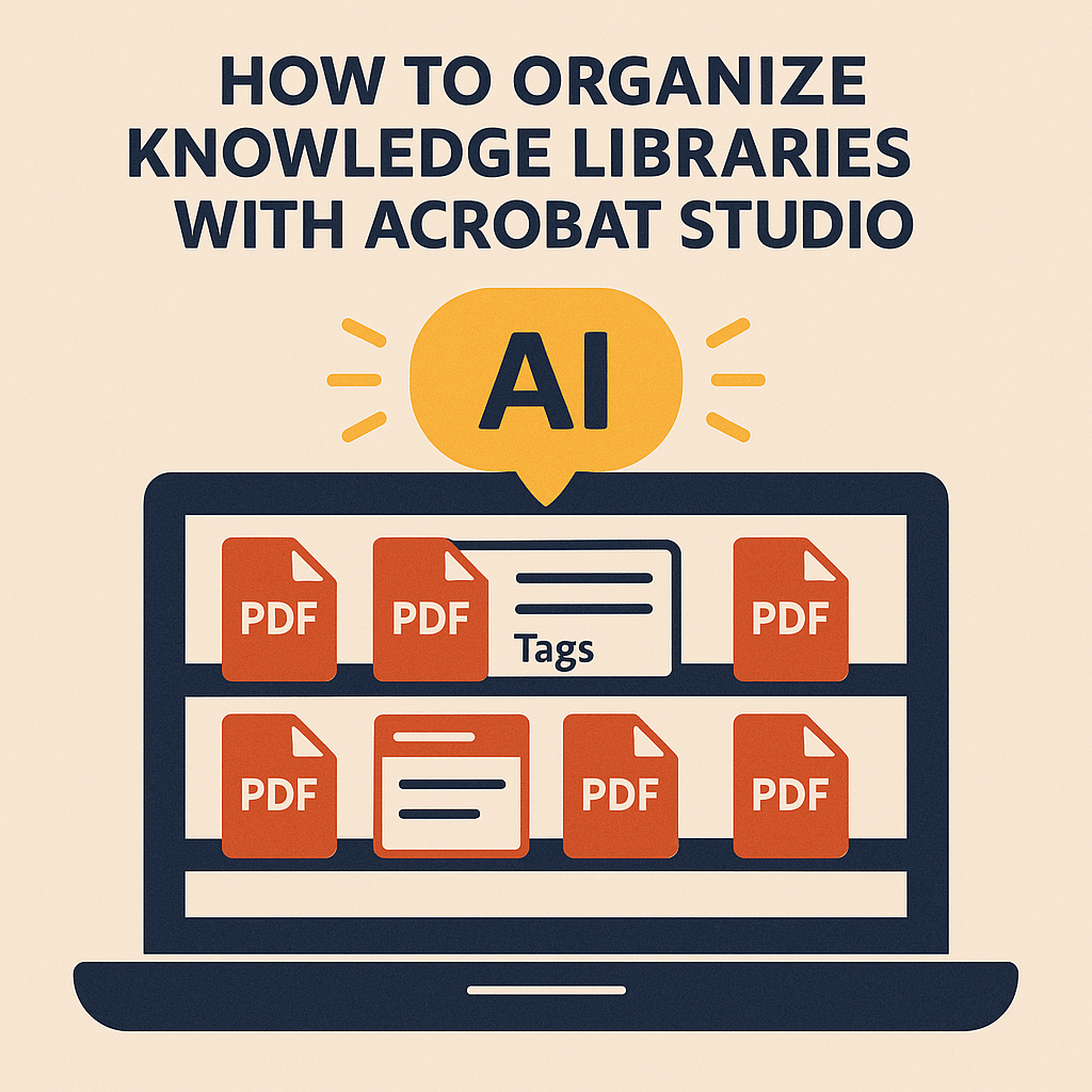 How to Organize Knowledge Libraries with Acrobat&nbsp;Studio