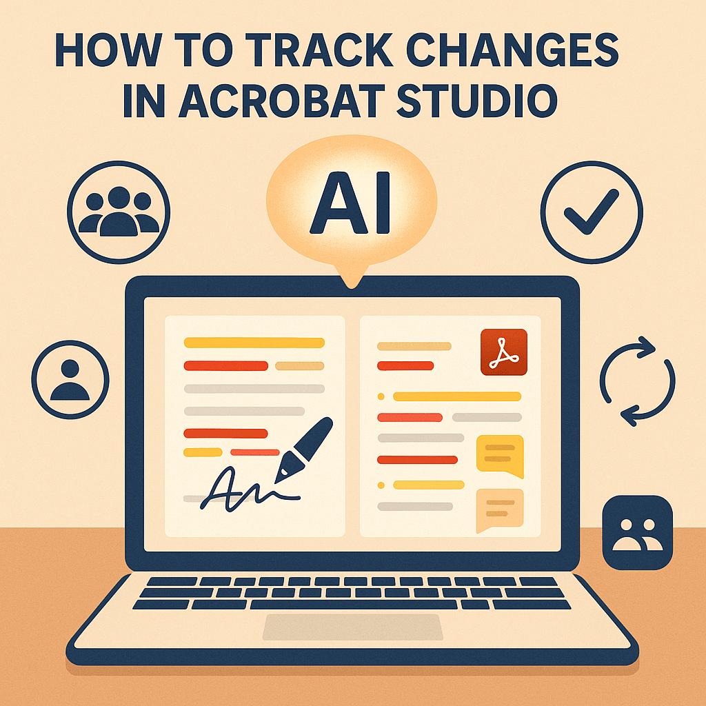 How to Track Changes in Acrobat&nbsp;Studio
