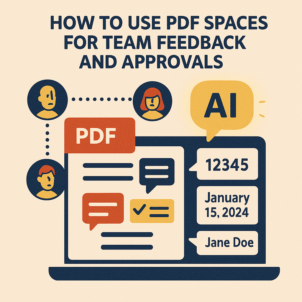 How to Use PDF Spaces for Team Feedback and&nbsp;Approvals